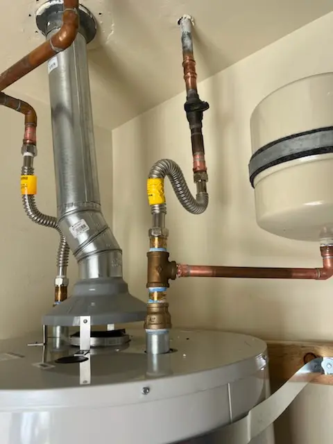 Water heater installation and plumbing repair in Brook Park