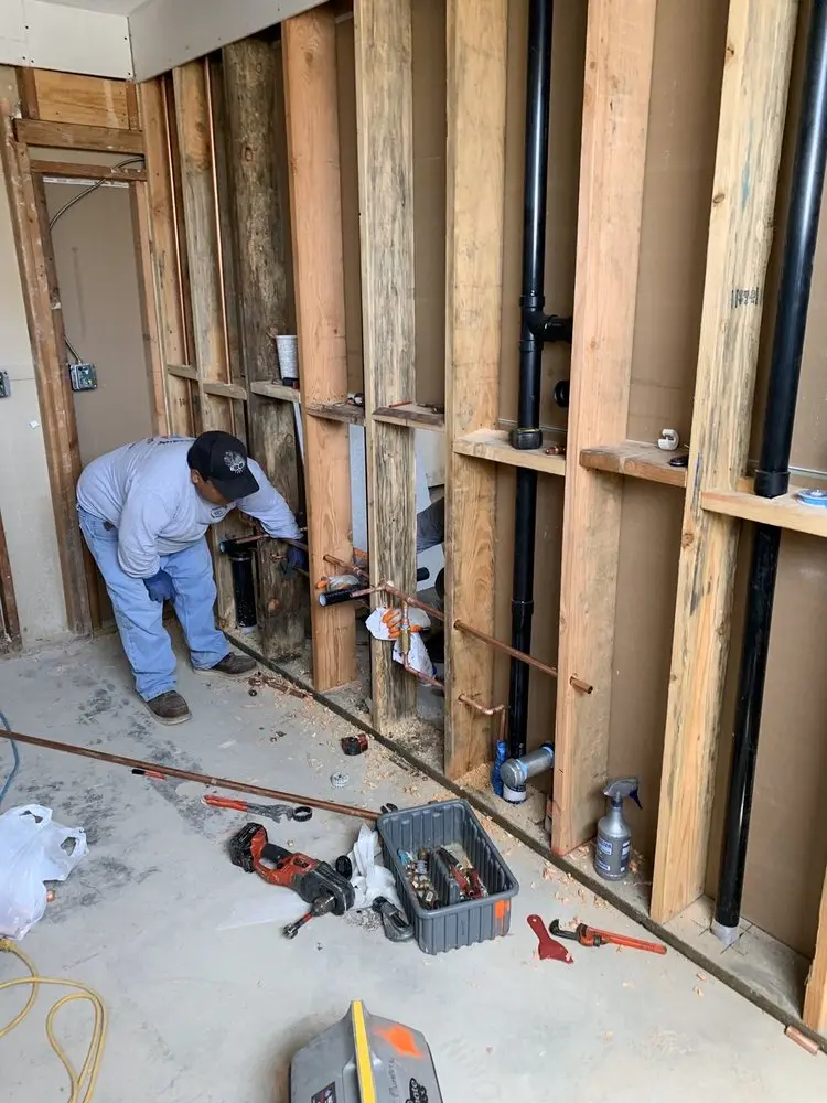 Commercial rough-in plumbing for Water Heater Replacement in Brook Park